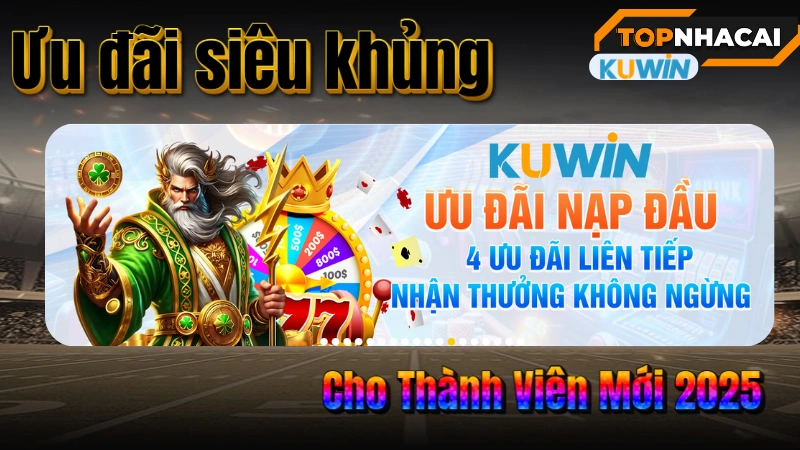 Top nhà cái uy tín -Khuyến Mãi KUWIN – Ưu Đãi Siêu Khủng Cho Thành Viên Mới 2025