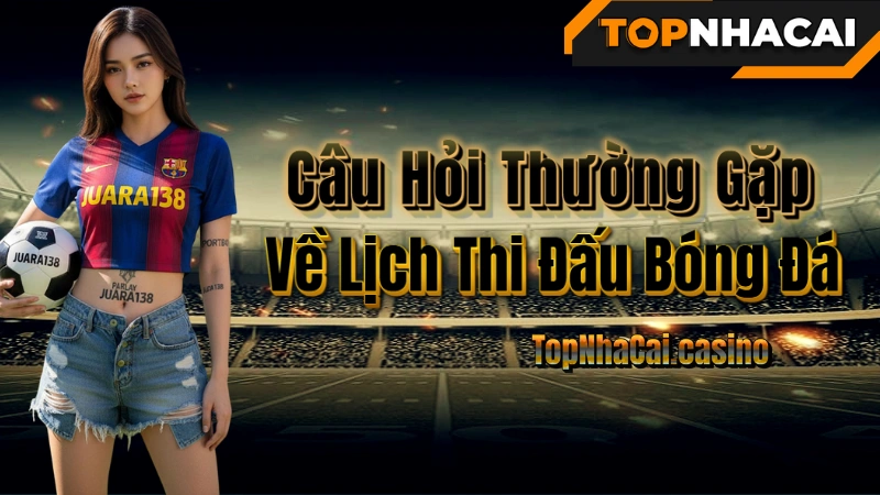 LỊCH THI ĐẤU BÓNG ĐÁ HÔM NAY - câu hỏi thường gặp về lịch thi đấu trực tuyến