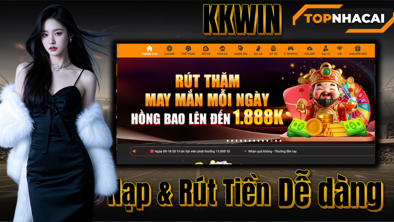 Top nhà cái  - Hướng Dẫn Nạp & Rút Tiền KKWIN